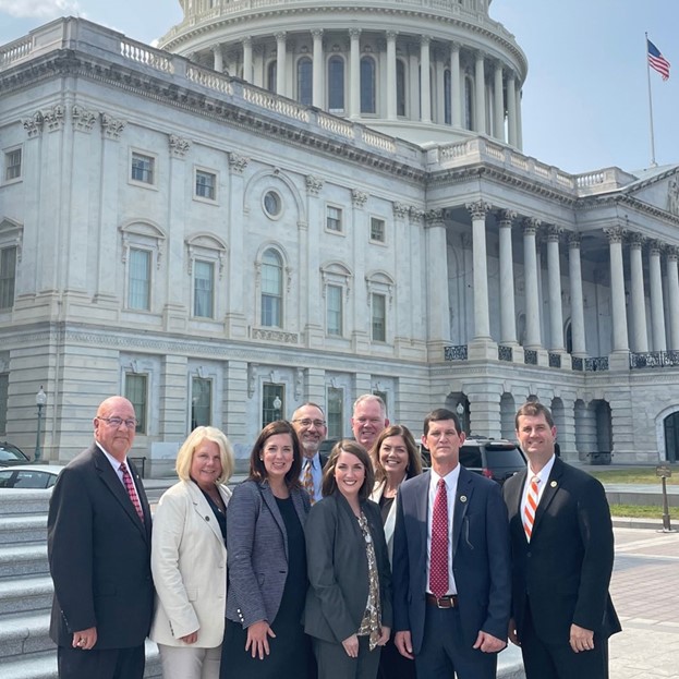 TSCPA representatives at Capitol Hill
