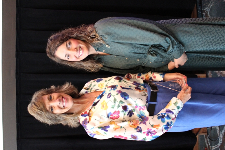 Karen Miller and Kelly Crow