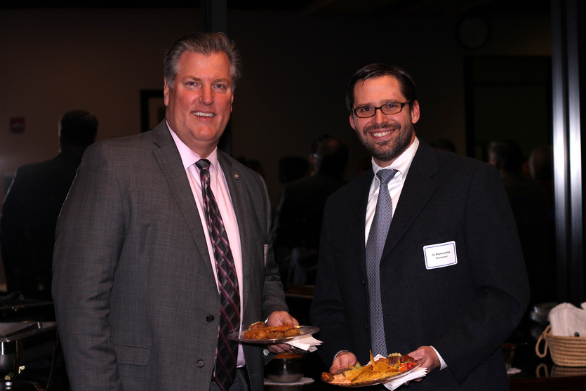 Rep. Scott Cepicky with Nashville Chapter Vice Pres CJ Blankenship