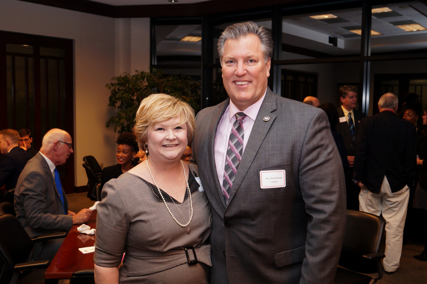 TSCPA Governmental Committee Chair Lori Brasher and Rep. Scott Cepicky